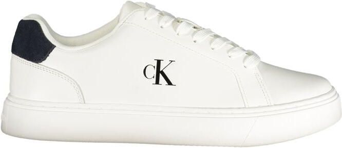 Calvin Klein Bianco Poliurethaan Heren Sneaker