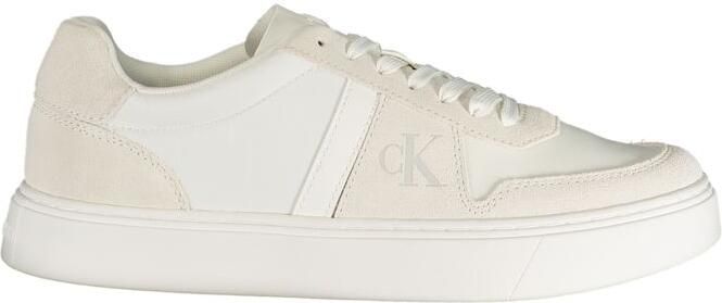 Calvin Klein Bianco Polyester Heren Sneaker