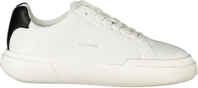 Calvin Klein Bianco Polyurethaan Dames Sneaker