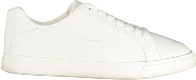 Calvin Klein Bianco Polyurethaan Heren Sneaker
