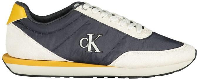 Calvin Klein Blue Gerecycled Polyester Heren Sneaker