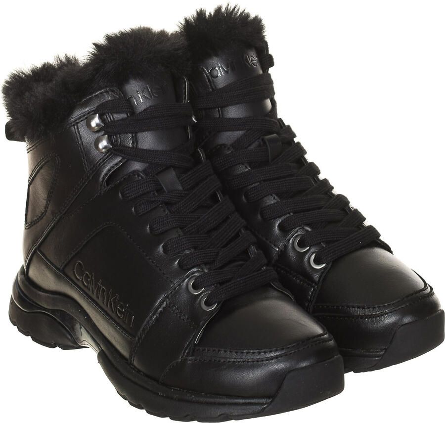 Calvin Klein Candal lederen hoge sneaker B4N12166 vrouw