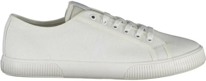 Calvin Klein Canvas Lage Sneaker met Veters