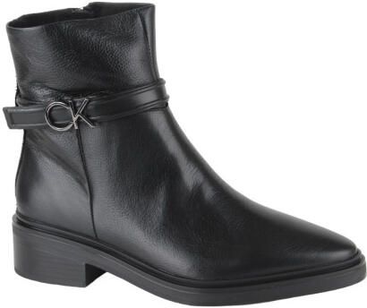 Calvin Klein Hw0hw02183-beh dames enkellaarzen gekleed