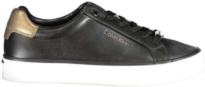 Calvin Klein Leona Sneakers Casual Stijl Zwartgoud