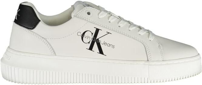 Calvin Klein Platform Sneakers Wit Yw0yw00028