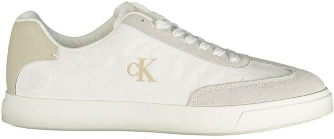 Calvin Klein Wit Polyurethaan Heren Sneaker