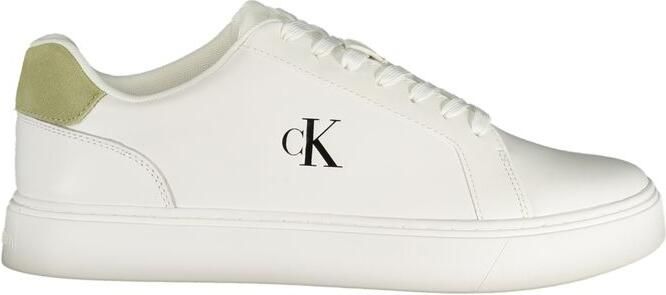 Calvin Klein Wit Polyurethaan Heren Sneaker
