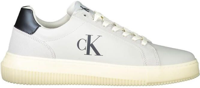 Calvin Klein Witte Polyurethaan Sneakers voor Heren