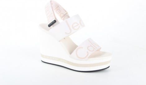 Calvin Klein Yw0yw00959-ybh dames sandalen gekleed