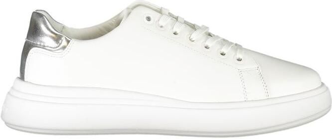 Calvin Klein Zena Platform Sneakers Wit Kw0kw00326