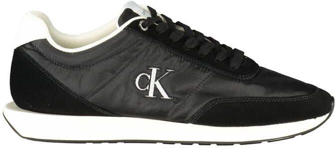 Calvin Klein Zwarte Polyester Heren Sneaker