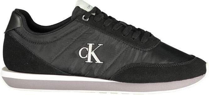 Calvin Klein Zwarte Polyester Heren Sneaker