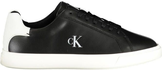 Calvin Klein Zwarte Polyurethaan Dames Sneakers