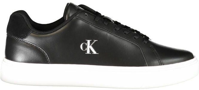 Calvin Klein Zwarte Polyurethaan Heren Sneaker