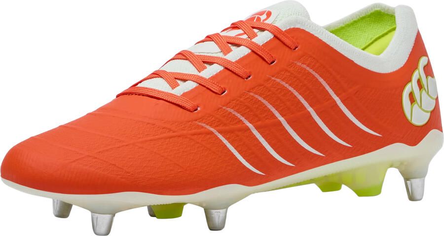 Canterbury Heren Phoenix 2.0 Team Soft Ground Voetbalschoenen (Oranje Wit)