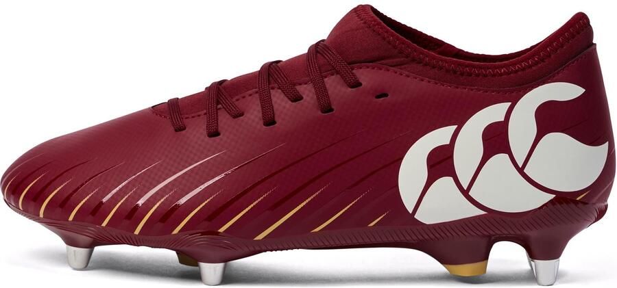 Canterbury Heren Speed Falcon Team Zachte Grond Voetbalschoenen (Rood)