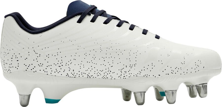 Canterbury Heren Stampede Ground Break Team Soft Ground Rugby Boots (Wit)