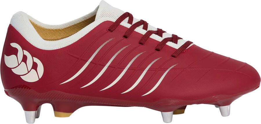 Canterbury Rugbyschoenen voor heren voor zachte ondergrond (Rode Dahlia)