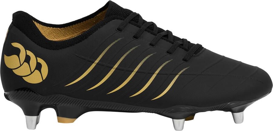 Canterbury Rugbyschoenen voor heren voor zachte ondergrond (Zwart)