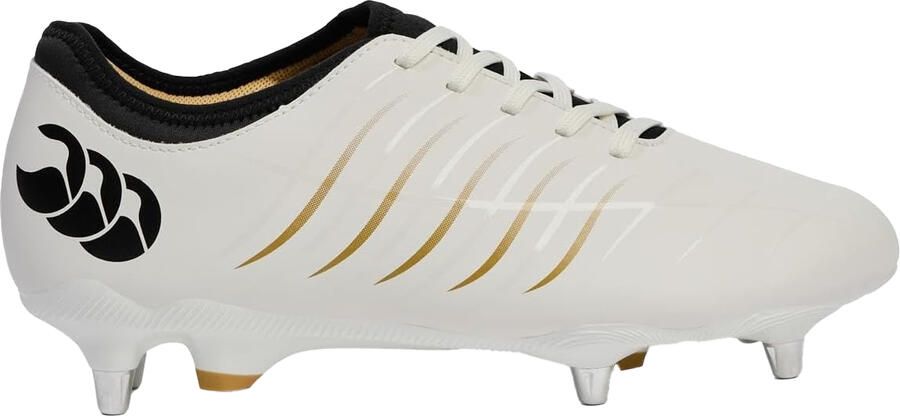Canterbury Unisex Adult Phoenix 2.0 Pro Leder Soft Ground Rugby Laarzen (Sneeuwwitje)
