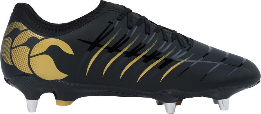 Canterbury Unisex Adult Phoenix 2.0 Team Leder Soft Ground Rugby Laarzen (Zwart)