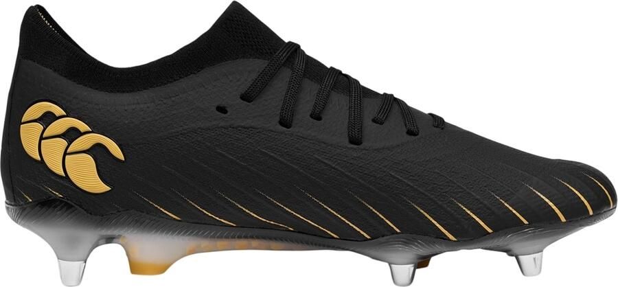 Canterbury Unisex Adult Speed Falcon Elite Stevige Grond Rugby Laarzen (Zwart)