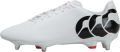 Canterbury Unisex Adult Speed Raze Zachte Grond Rugbyschoenen (Wit Zwart Rood) - Wit