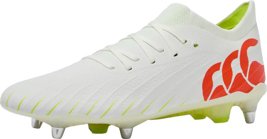 Canterbury Unisex Speed Falcon Elite Soft Ground Rugbyschoenen voor volwassenen (Sneeuwwitje)