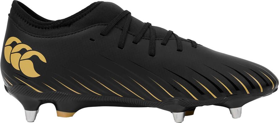 Canterbury Unisex Speed Falcon Team Soft Ground Rugbyschoenen voor volwassenen (Zwart)