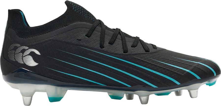 Canterbury Unisex Volwassen Speed Falcon 2.0 Elite Soft Ground Rugbyboots (Zwart Groen)