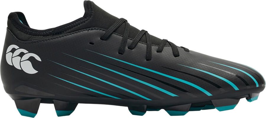 Canterbury Unisex Volwassen Speed Falcon 2.0 Team Firm Ground Rugby Schoenen (Zwart)