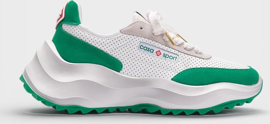 Casablanca Atlantis Sneakers In Wit En Groen
