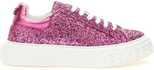 Casadei Glitter Lage Sneakers