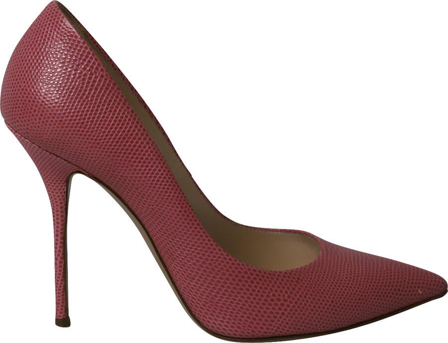 Casadei Pre-owned Casadei Spitse Stiletto Hakken in Roze Leer