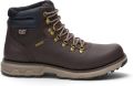 Caterpillar (CAT) Donkerbruine Waterdichte Leren Veterlaarzen voor Heren Pursue Hiker - Donkerbruin