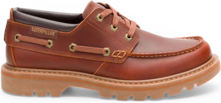 Caterpillar CAT ( ) Heren Donkerbruine Leren Lage Laarzen Colorado Bootlaarzen