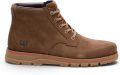 Caterpillar (CAT) Waterafstotende Leren Enkellaarzen voor Heren Estimate Chukka - Taupe