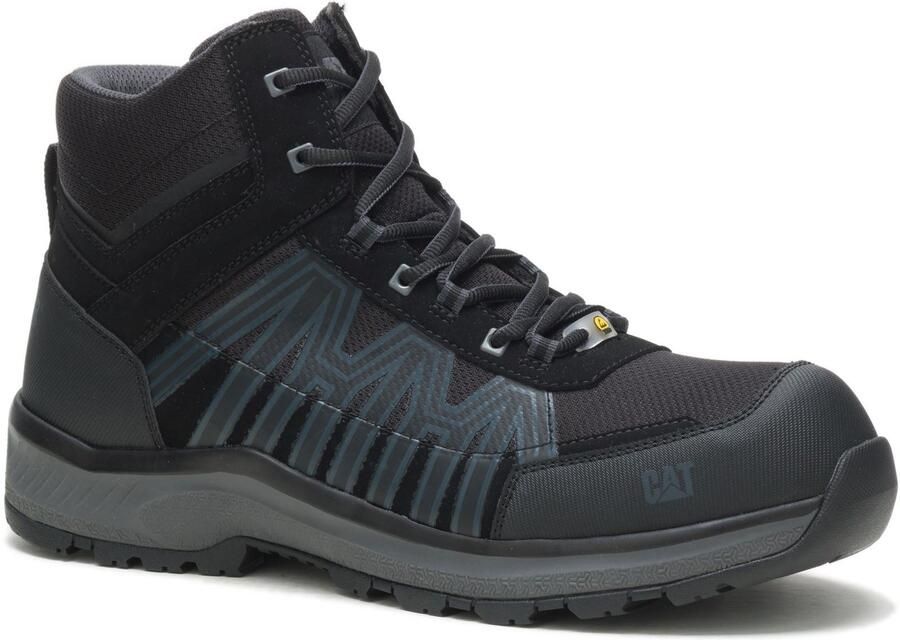 Caterpillar Charge PU Mesh TPU Zwarte Wandelschoenen