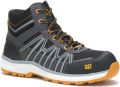 Caterpillar Charge PU Mesh TPU Zwarte Oranje Wandelschoenen - Zwart