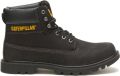 Caterpillar Colorado 2.0 Zwarte leren wandelschoenen enkel - Zwart