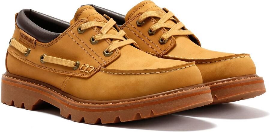 Caterpillar Colorado Boot Lo Leer Heren Honing Buckskin Veterschoenen