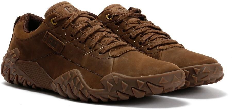 Caterpillar Gridlock Lo Tumbled Nubuck Heren Carafe Veterschoenen