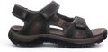 Caterpillar Heren Donkerbruine Leren Giles Trekking Sandalen - Donkerbruin