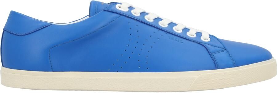 Céline Celine Triomphe TR01L leren tennissneaker in blauw