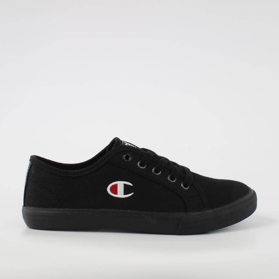 Champion Huntington Kinder Zwarte Plimsolls