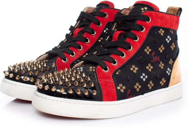 Christian Louboutin Pre-owned Lou Spike hoge sneakers
