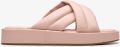 Clarks Alda Glide Lichtroze Lea Sandalen - Roze