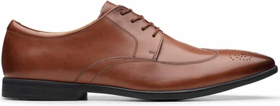 Clarks Bampton Wing herenschoenen bruin
