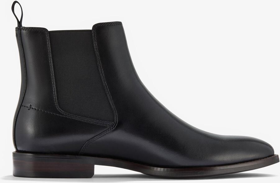 Clarks Banstead Hi Zwarte Leren Laarzen